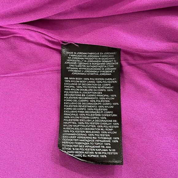 The North Face 2XL Extreme Pile Full Zip Fleece Jacket Purple Cactus Flower NWT - Picture 10 of 12